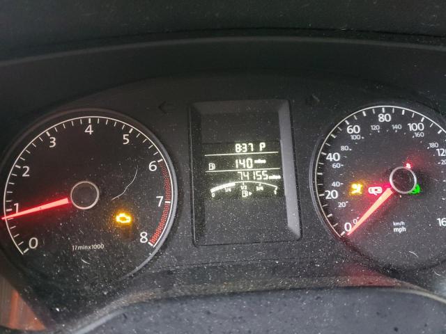 3VW2K7AJ6DM267842 - 2013 VOLKSWAGEN JETTA BASE BLACK photo 9