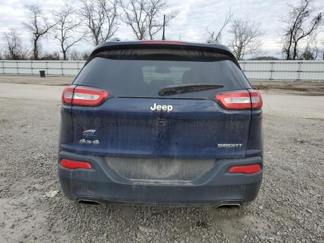 1C4PJMAS8GW215295 - 2016 JEEP CHEROKEE SPORT BLUE photo 6