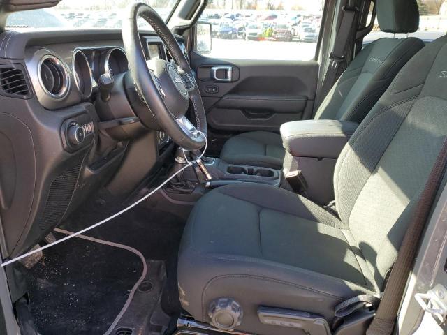 1C4HJXEN8MW614729 - 2021 JEEP WRANGLER U SAHARA GRAY photo 7