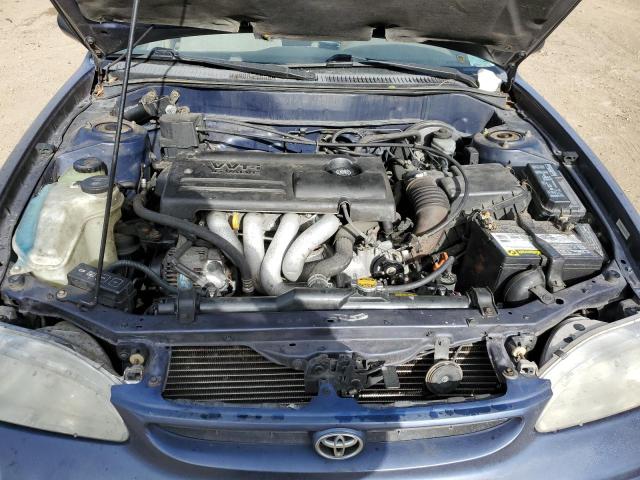 2T1BR12E5YC311969 - 2000 TOYOTA COROLLA VE BLUE photo 11