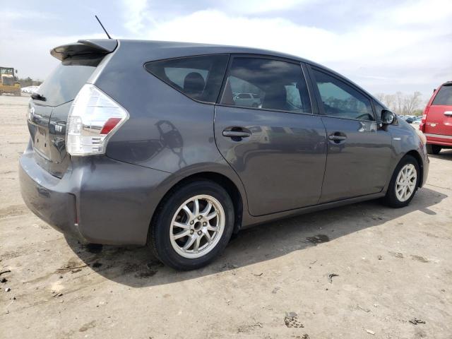 JTDZN3EU5C3185543 - 2012 TOYOTA PRIUS V BLACK photo 3