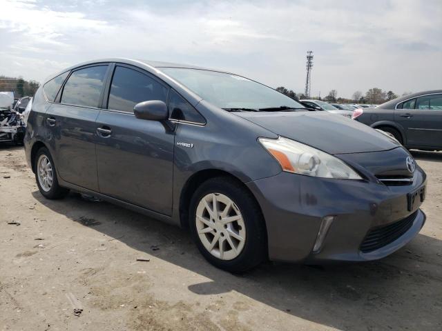 JTDZN3EU5C3185543 - 2012 TOYOTA PRIUS V BLACK photo 4