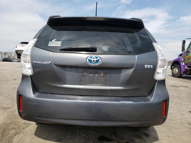 JTDZN3EU5C3185543 - 2012 TOYOTA PRIUS V BLACK photo 6