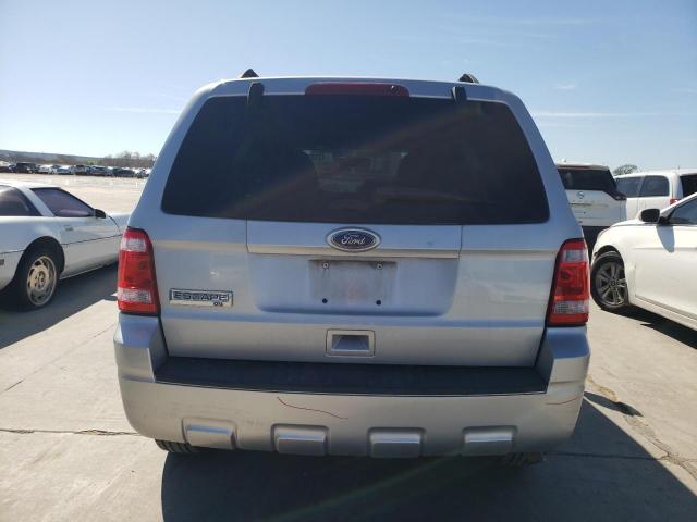 1FMCU0D74CKB90530 - 2012 FORD ESCAPE XLT SILVER photo 6