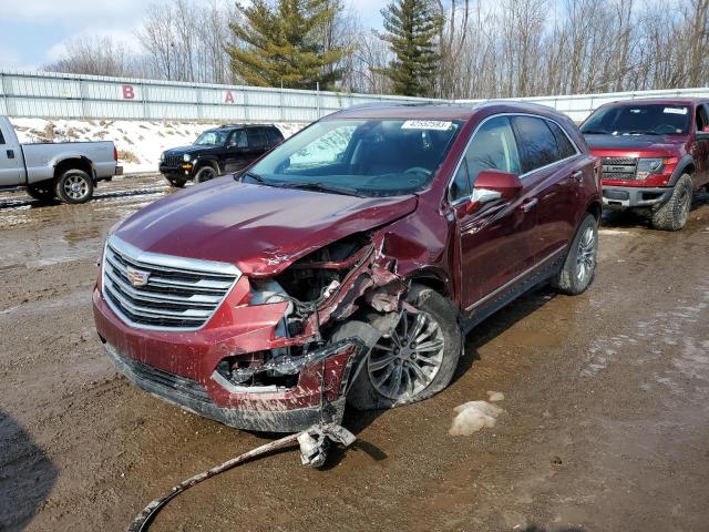 1GYKNDRS5HZ167901 - 2017 CADILLAC XT5 LUXURY MAROON photo 1