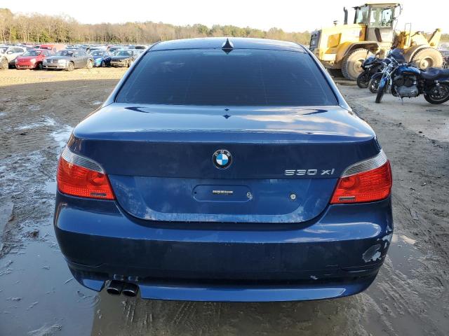 WBANF73527CC35027 - 2007 BMW 530 XI BLUE photo 6