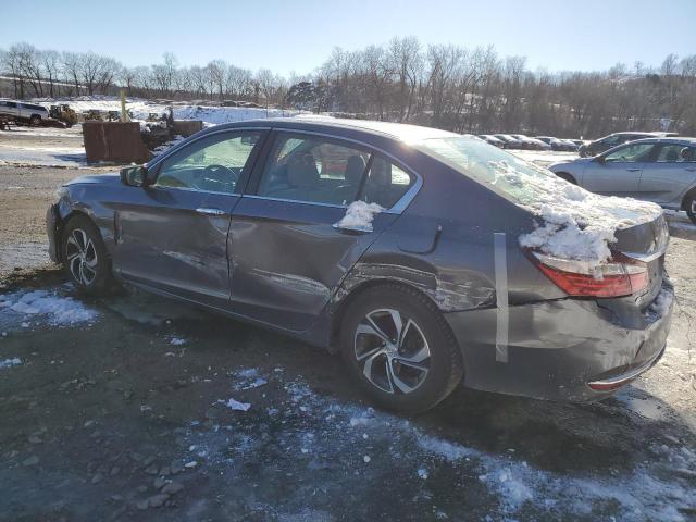 1HGCR2F32HA021021 - 2017 HONDA ACCORD LX GRAY photo 2