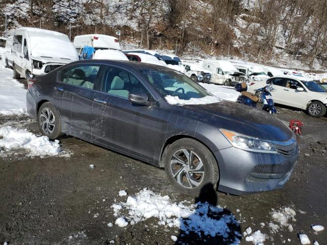 1HGCR2F32HA021021 - 2017 HONDA ACCORD LX GRAY photo 4