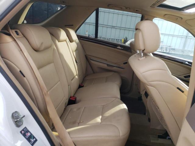 4JGBB8GB9AA566352 - 2010 MERCEDES-BENZ ML 350 4MATIC WHITE photo 11