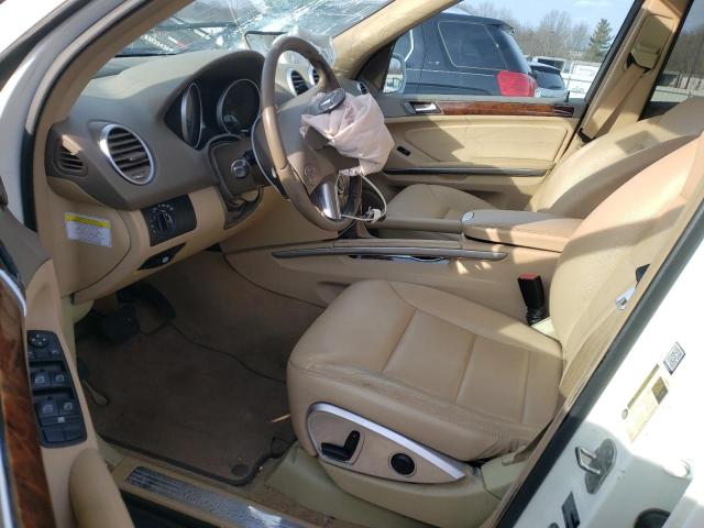 4JGBB8GB9AA566352 - 2010 MERCEDES-BENZ ML 350 4MATIC WHITE photo 7