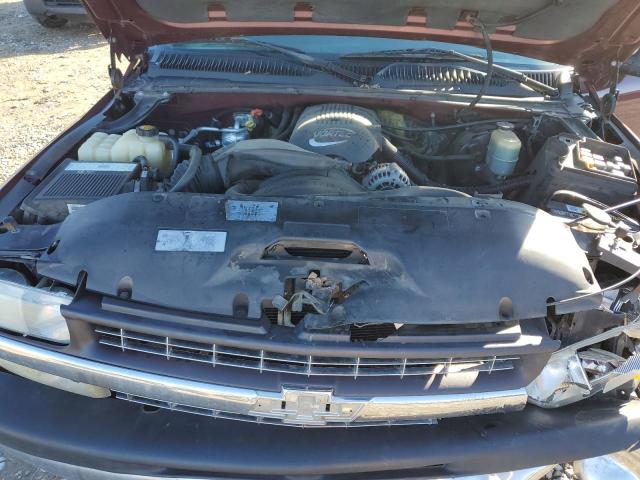 2GCEK19T921127999 - 2002 CHEVROLET SILVERADO K1500 BURGUNDY photo 11