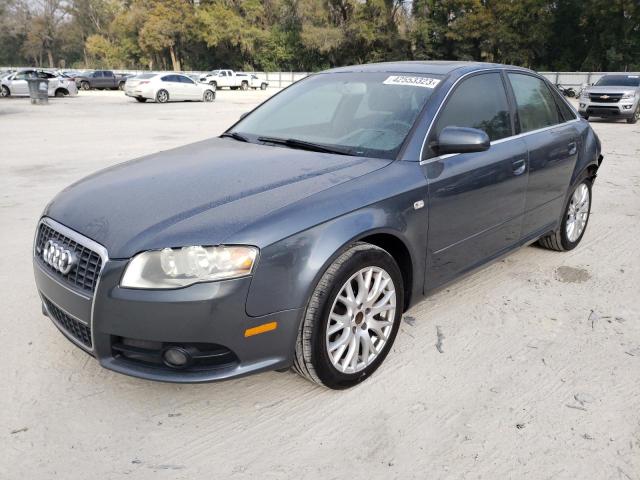 WAUAF78E48A134668 - 2008 AUDI A4 2.0T GRAY photo 1
