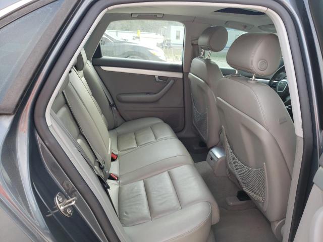 WAUAF78E48A134668 - 2008 AUDI A4 2.0T GRAY photo 10