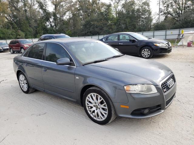 WAUAF78E48A134668 - 2008 AUDI A4 2.0T GRAY photo 4