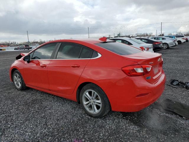 3G1BD5SM6HS510408 - 2017 CHEVROLET CRUZE LT RED photo 2