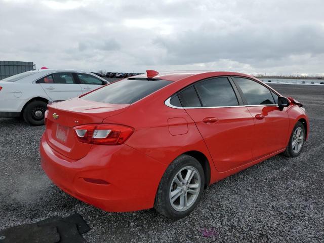 3G1BD5SM6HS510408 - 2017 CHEVROLET CRUZE LT RED photo 3