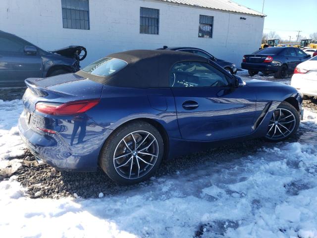 WBAHF3C04LWW58885 - 2020 BMW Z4 SDRIVE30I BLUE photo 3