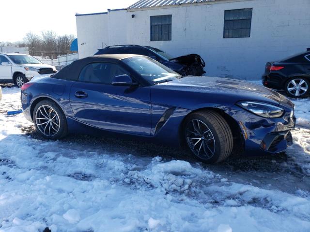 WBAHF3C04LWW58885 - 2020 BMW Z4 SDRIVE30I BLUE photo 4