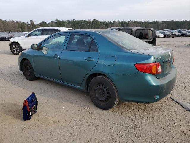2T1BU4EE7AC277566 - 2010 TOYOTA COROLLA BASE TURQUOISE photo 2