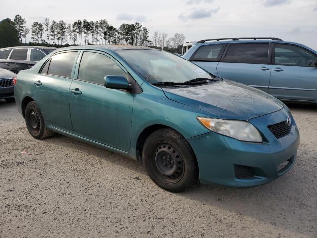 2T1BU4EE7AC277566 - 2010 TOYOTA COROLLA BASE TURQUOISE photo 4