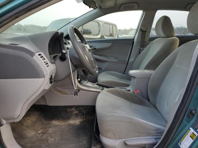 2T1BU4EE7AC277566 - 2010 TOYOTA COROLLA BASE TURQUOISE photo 7