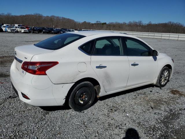 3N1AB7APXJL635267 - 2018 NISSAN SENTRA S WHITE photo 3