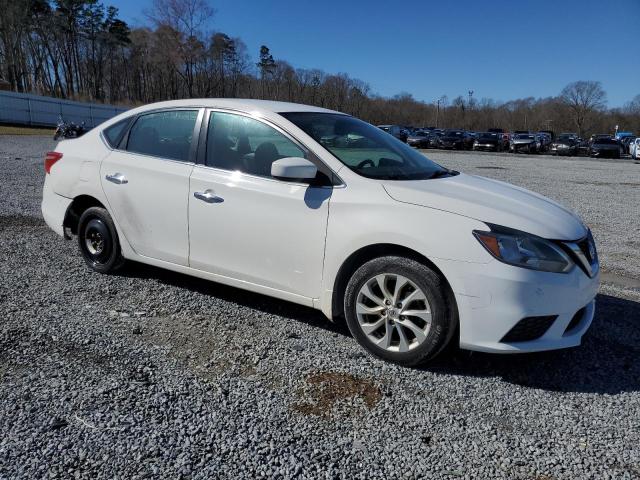 3N1AB7APXJL635267 - 2018 NISSAN SENTRA S WHITE photo 4