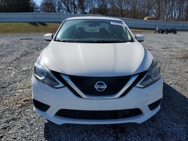 3N1AB7APXJL635267 - 2018 NISSAN SENTRA S WHITE photo 5