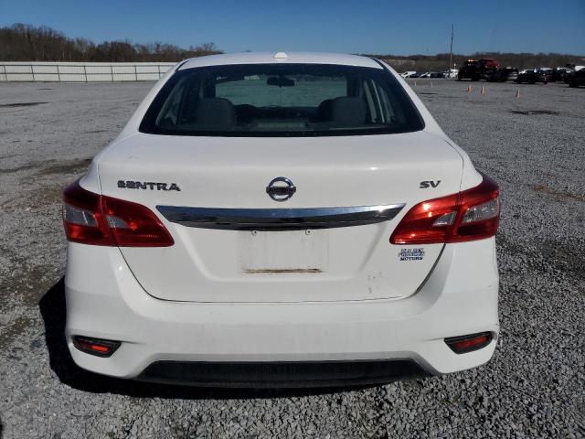 3N1AB7APXJL635267 - 2018 NISSAN SENTRA S WHITE photo 6