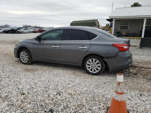 3N1AB7AP4HY237579 - 2017 NISSAN SENTRA S GRAY photo 2