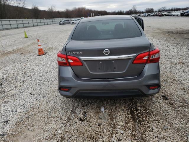 3N1AB7AP4HY237579 - 2017 NISSAN SENTRA S GRAY photo 6