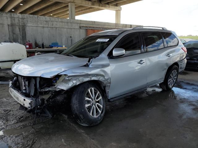 5N1AR2MM2GC635924 - 2016 NISSAN PATHFINDER S SILVER photo 1