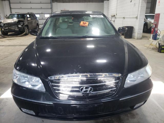 KMHFC46F57A186946 - 2007 HYUNDAI AZERA SE BLACK photo 5