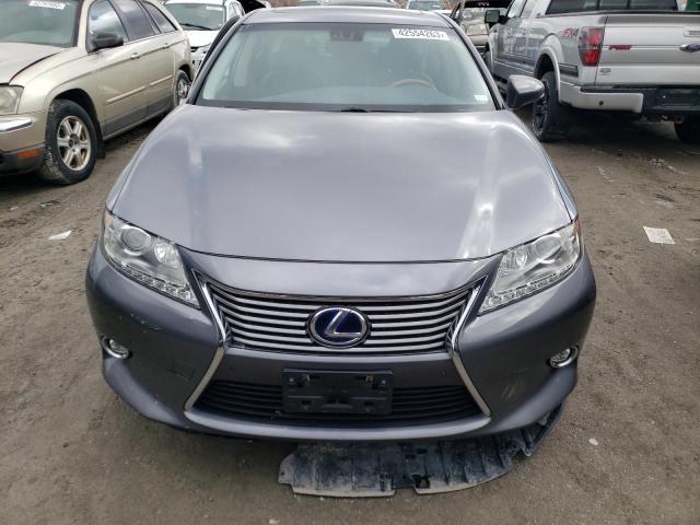 JTHBW1GG4E2066304 - 2014 LEXUS ES 300H GRAY photo 5