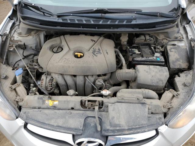 5NPDH4AE4DH253651 - 2013 HYUNDAI ELANTRA GLS SILVER photo 11