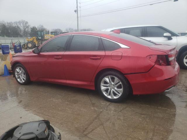 1HGCV1F10JA192005 - 2018 HONDA ACCORD LX RED photo 2