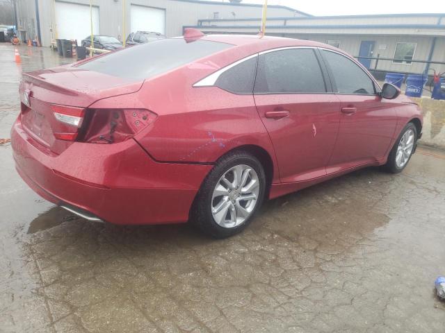 1HGCV1F10JA192005 - 2018 HONDA ACCORD LX RED photo 3