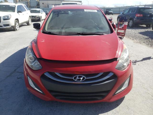 KMHD35LE3DU101878 - 2013 HYUNDAI ELANTRA GT RED photo 5