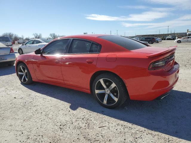 2C3CDXBG3HH629879 - 2017 DODGE CHARGER SE RED photo 2