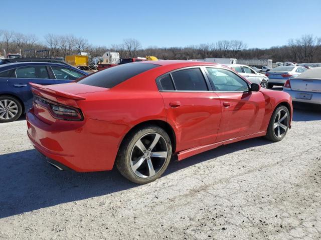 2C3CDXBG3HH629879 - 2017 DODGE CHARGER SE RED photo 3