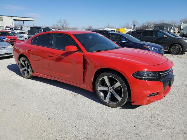 2C3CDXBG3HH629879 - 2017 DODGE CHARGER SE RED photo 4