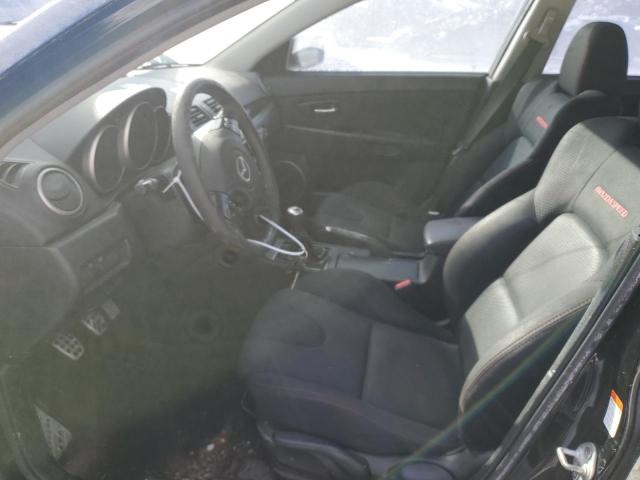 JM1BK34L491244198 - 2009 MAZDA SPEED 3 BLACK photo 7