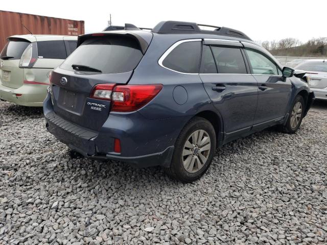 4S4BSAFC1H3341844 - 2017 SUBARU OUTBACK 2.5I PREMIUM BLUE photo 3