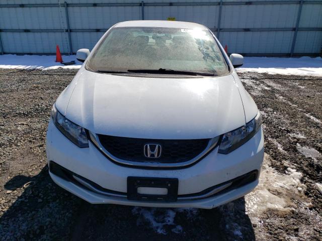 19XFB2F52DE060796 - 2013 HONDA CIVIC LX WHITE photo 5