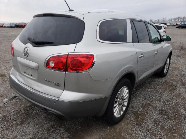 5GAKVBED0BJ279370 - 2011 BUICK ENCLAVE CXL SILVER photo 3