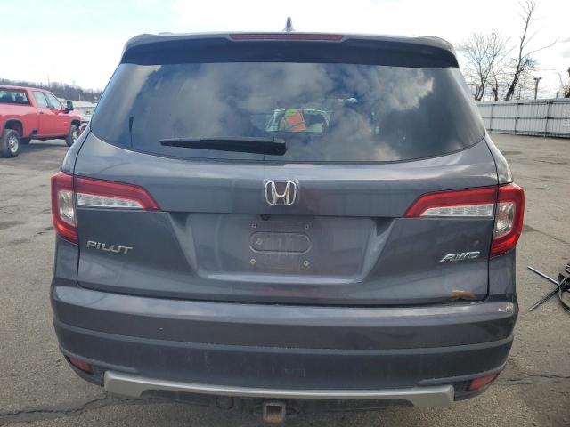 5FNYF6H5XMB026102 - 2021 HONDA PILOT EXL GRAY photo 6