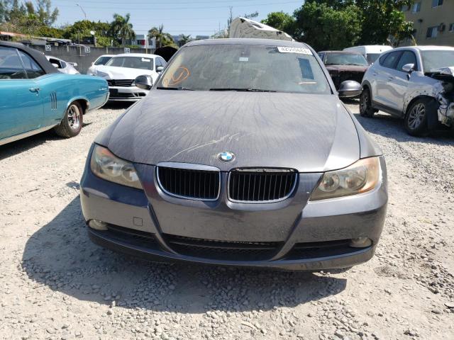 WBAVB17506NK30511 - 2006 BMW 325 I AUTOMATIC GRAY photo 5