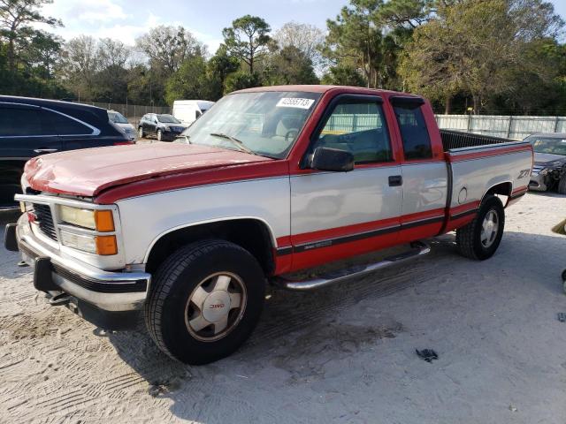 1GTEK19R8VE548264 - 1997 GMC SIERRA K1500 TWO TONE photo 1