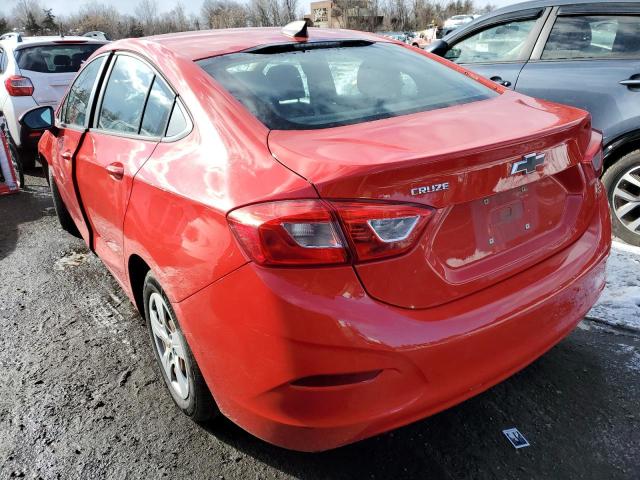 1G1BC5SMXJ7241207 - 2018 CHEVROLET CRUZE LS RED photo 2