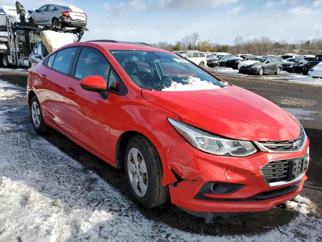 1G1BC5SMXJ7241207 - 2018 CHEVROLET CRUZE LS RED photo 4